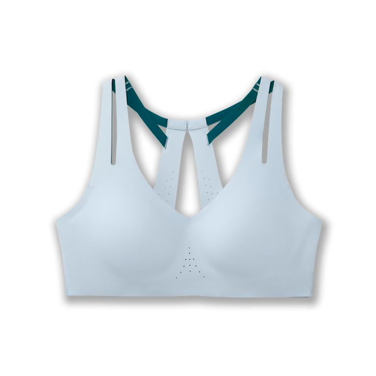 Brooks Dare Strappy - Womens Running Bra - Arctic/Paleturquoise (60213JFES)